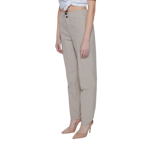 Street One Beige Polyamide Women's Pant - Picture 5 of 5